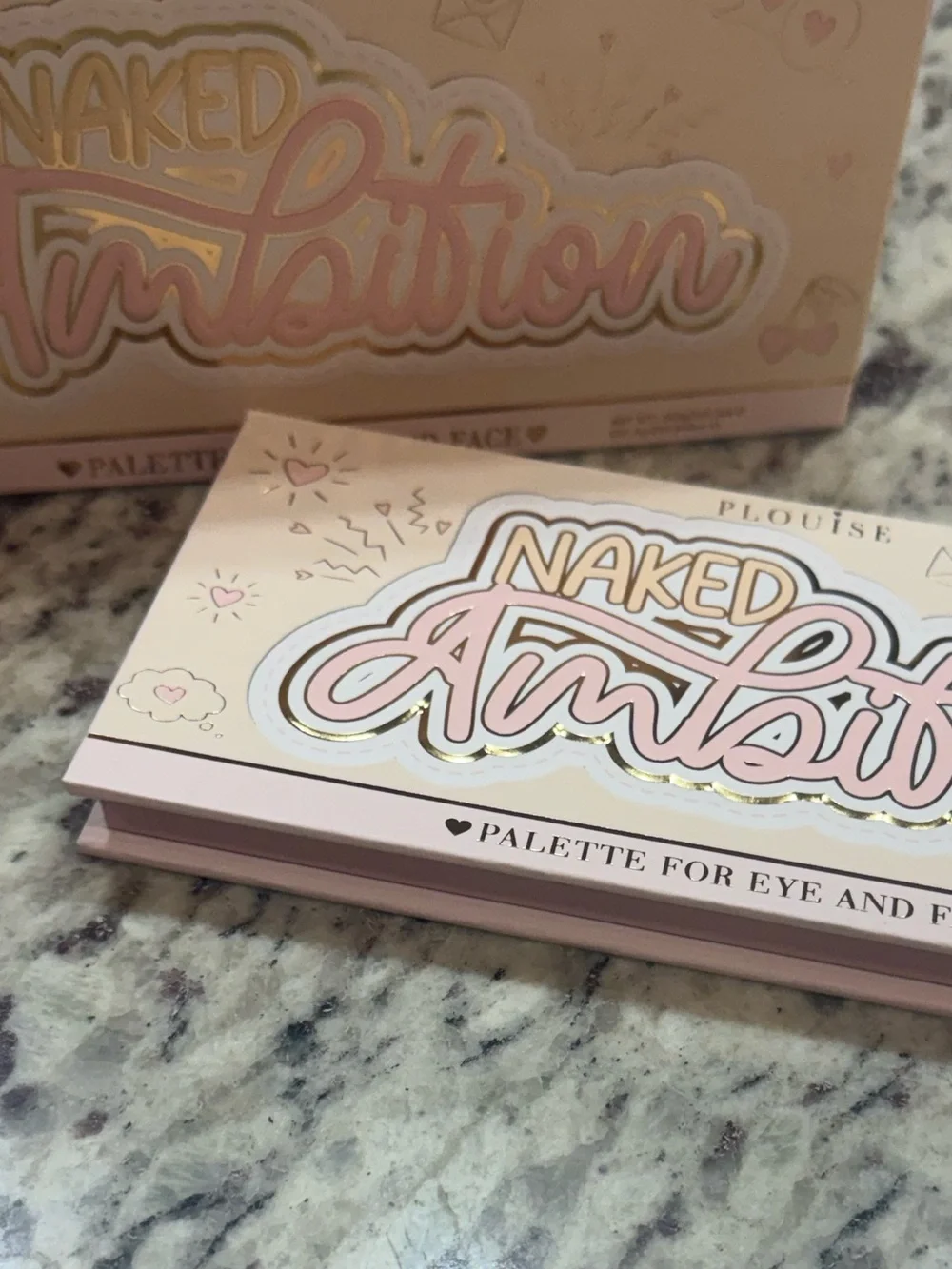 P. Louis Naked Ambition Eye & Face Palette NIB